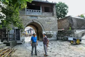 喜迎二十大/长城万里行/河北井陉关：土门关城•百年矿•苍岩古碑图片