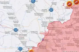 乌军集中10万兵力全线反攻，但顿巴斯的乌军可能会被俄军合围图片