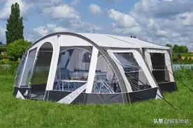 几万元的折叠帐篷房车咋玩？一人就能操作，可秒变两室一厅图片