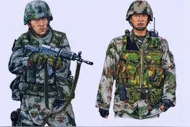英国人画的1965-2009年中国军人形象图片
