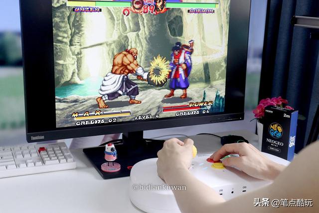 春节把街机搬回家了，单人打拳皇挺爽的，双人ASP更开心