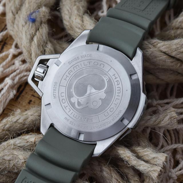 汉米尔顿卡其海军frogman潜水表——新蛙人登场