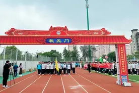 燃！千人出动！六合区这所高中壮行仪式热血又壮观！图片