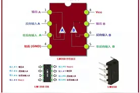 什么是LM358 运算放大器？LM358 引脚图及功能详解，几分钟带你搞懂图片