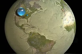 没了水的地球也是个球图片