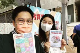 霍启刚能顺利当选，郭晶晶功不可没，曾主动上街发传单增援丈夫图片