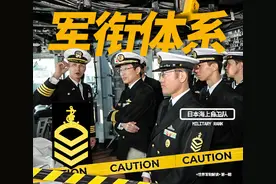 日本海上自卫队的军衔制度图片