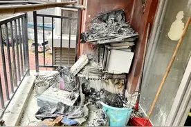 贵港12岁男孩奔跑灭火 ，“教科书式”灭火值得点赞图片