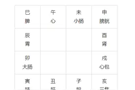 十二宫对应身体部位及脏器图片