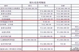 男子1.1亿存款 入账当天在自己未操作网银的情况下 被划给9个收款方图片