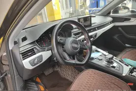 新款奥迪，2.0T的通病，发动机故障灯点亮图片