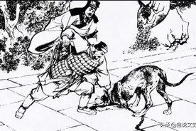 民间故事：主人被困在火海，忠犬舍身相救，活活累死图片