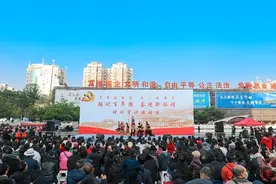 凉山“铭记百年路 奋进新征程”理论宣讲进社区图片