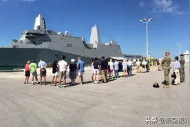 新年伊始，美军登陆舰闯南海，已经配备激光炮，在中国家门口示威图片