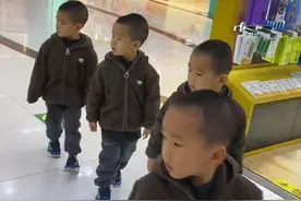 北京七胞胎逛商场引围观，回顾首例七胞胎现已长大，都是颜值学霸图片