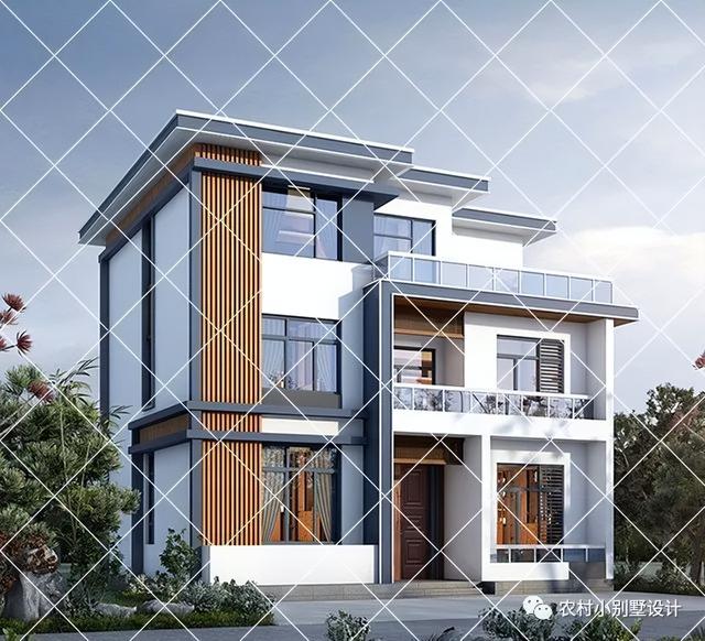 今天为想回村建房的朋友推荐32套现代风格的别墅,房屋设计精美,性价比
