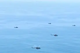 解放军武直超低空海上突防，俄军犯过的错，我们不会再犯图片