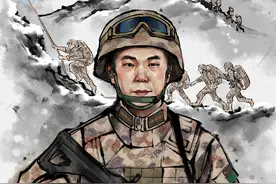 了不起的中国军人·人物绘｜让战士钦佩又亲近的“武”连长图片