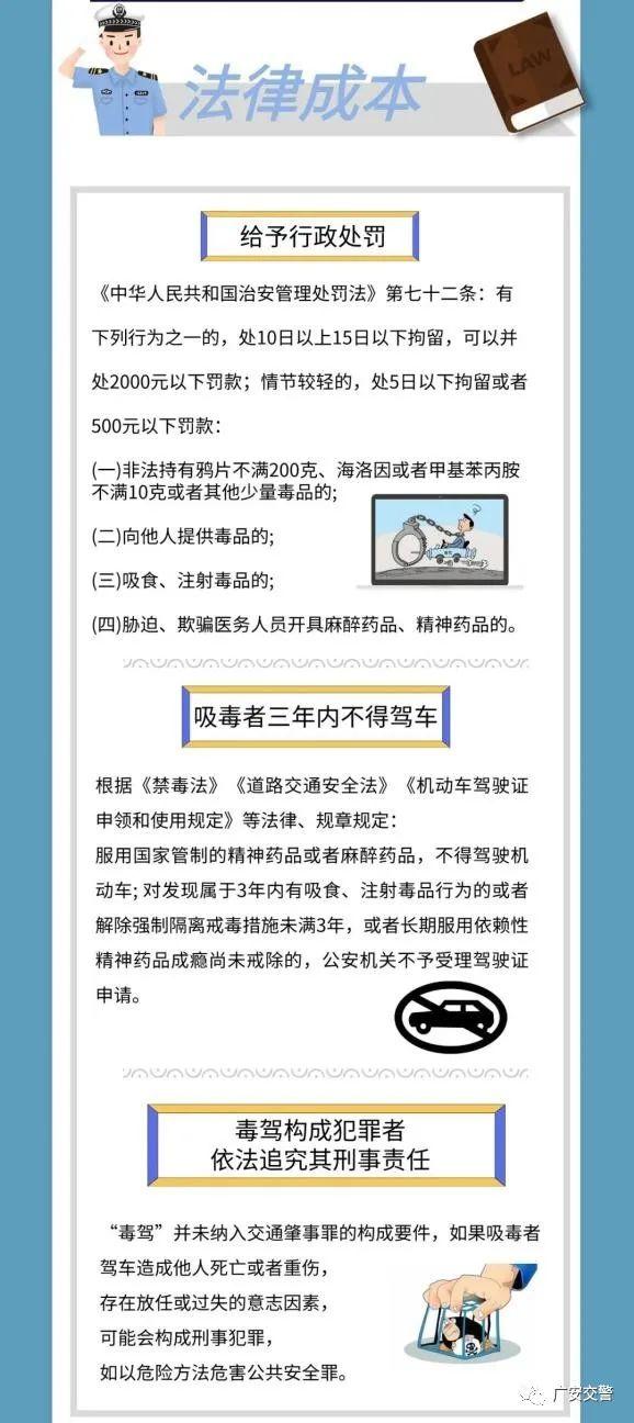 毒驾？零容忍！广安19名瘾君子被注销驾驶证!