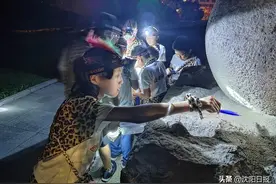 【博物馆里过暑假】新乐遗址“奇妙夜”：孩子们走进“原始部落”参加“嘉年华”图片