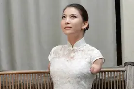 “无臂女孩”雷庆瑶晒照，被劝找个男人依靠，回应：有男朋友也累图片
