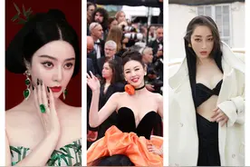 戛纳电影节红毯：巩俐穿“秋衣”，张雨绮性感，美艳还得看锁姐图片