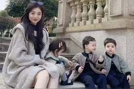 山东千万身价女子重金买国外精子，生下混血三胞胎，如今怎样了？图片