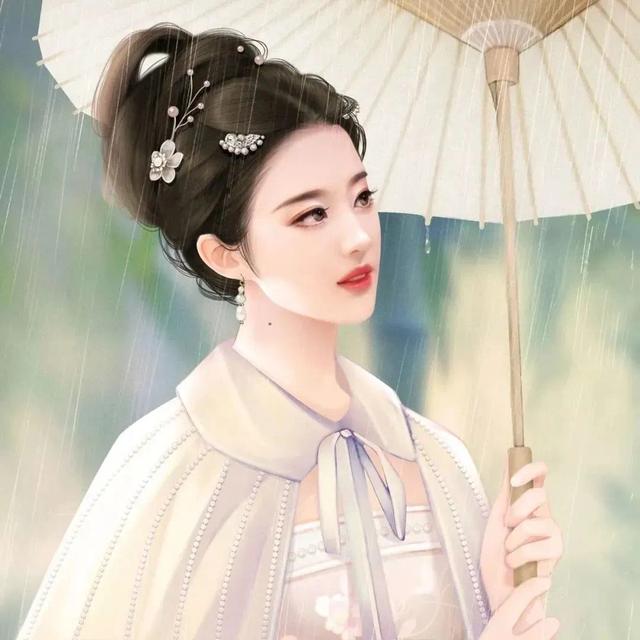 仙气飘飘的手绘古风女生头像,太美啦