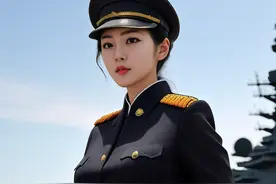 靓丽的风景线-韩国女警花（AI作品）图片