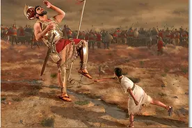 圣经故事｜大卫大战巨人歌利亚图片