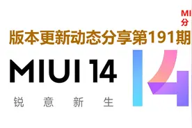 MIUI版本更新动态：小爱建议扩大适配（第191期）图片