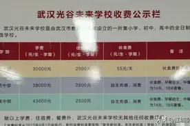 武汉部分名初公布2023最新收费标准，这所学校涨价离谱！图片