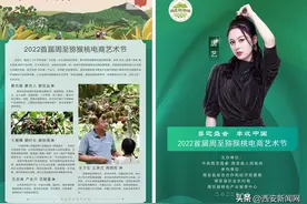 2022首届周至猕猴桃电商艺术节将在9月13日开幕图片