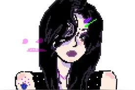 像素女头 | 小众像素风格女生头像图片