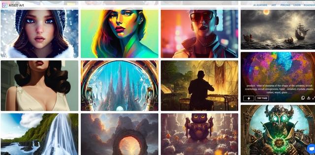 盘点那些好用的AI艺术图片创作工具