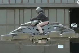 日本飞行自行车上市：速度可达100km/h 预售价近540万图片