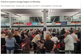 多伦多机场数千人被挤爆！大批加拿大人滞留海外：无限期延误图片