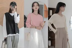 为什么说春天少不了一件“打底衫”？原来穿对了，真的洋气又好看图片