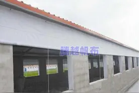 畜牧场户外防风卷帘养殖场猪舍窗户防风保温帘图片