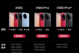 中杯、大杯、超大杯，Vivo X90三款手机差异点盘点，应该这么选图片