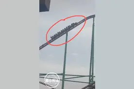 南昌一过山车突发故障，18人被困空中！融创乐园发布情况说明图片