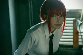 电锯人：从画风到身材都完美还原的玛奇玛 二弟：今天吃生姜烧肉图片