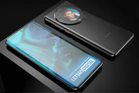 华为Mate 50渲染图曝光：中孔双曲屏+超大圆形后摄、内含副屏图片