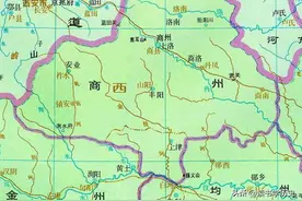 通过地图，了解陕西省商洛市从古到今的历史变迁图片