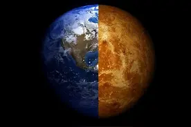 随着太阳的逐步“衰老”，宜居带向外推移，地球可能成下一个金星图片