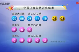 大乐透第23019期开奖快讯：前区5码全小+后区全偶图片