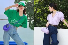 夏天，阔腿裤更时髦好看的打开方式：搭配这些上衣图片