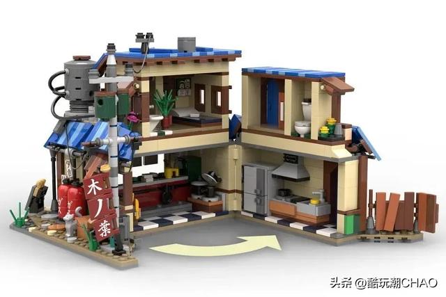 乐高IDEAS作品《火影忍者：一乐拉面馆25周年纪念》三获万票支持