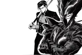 一拳超人重制版第202话：饿狼、金属棒球协同作战图片