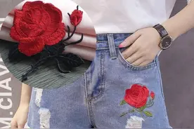 衣服破了一个洞不要丢弃，几个缝补小技巧轻松让衣服美观又好看图片